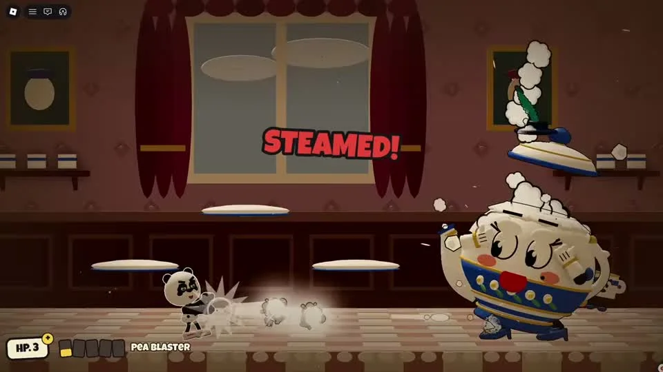 Madame Kettle gameplay in Inkhead